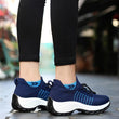 Ortho Stretch Cushion Shoes - White Blue - ComfortWear Store