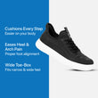 Daily Slip-On Shoes - Black