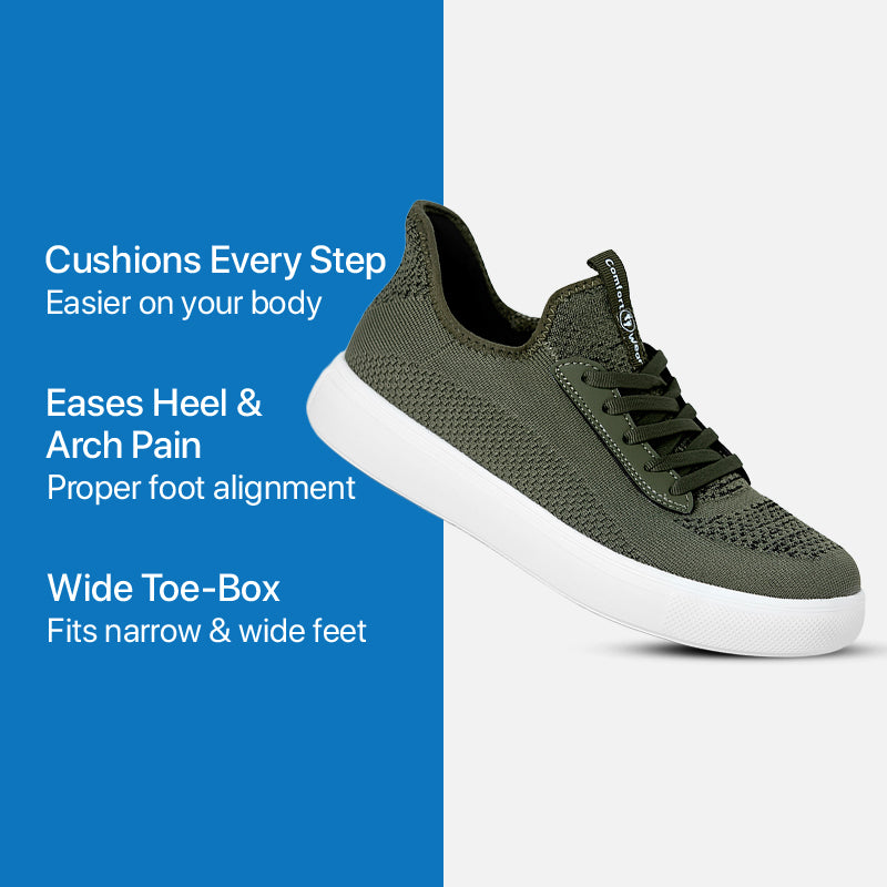 Daily Slip-On Shoes - Forest Green