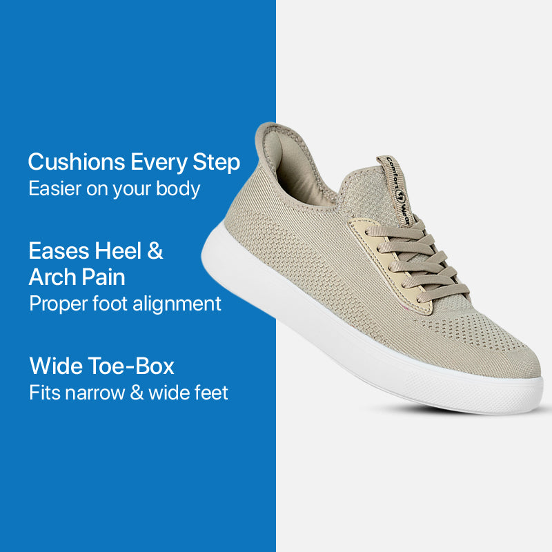 Daily Slip-On Shoes - Beige
