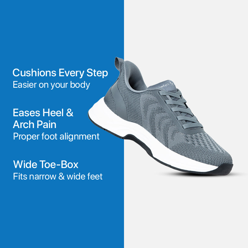 Flow Hands-Free Shoes - Grey