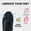Flow Hands-Free Shoes - Black White