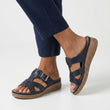 Ortho Roman Cushion Sandals - Black