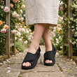 Chelsea Wide Feet Sandals - Black