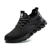 Ortho Reinforced Safety Steel Toe Boots - Black