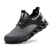 Ortho Reinforced Safety Steel Toe Boots - Grey